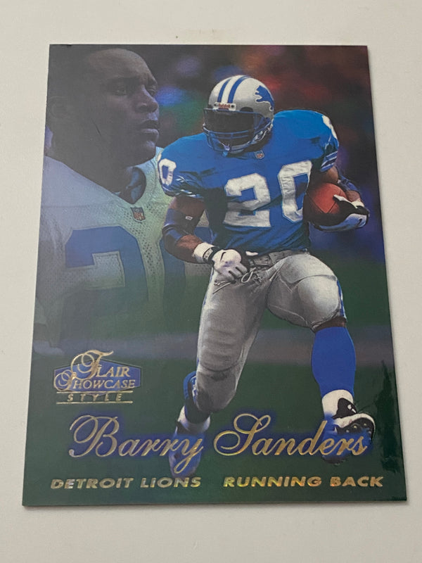 1998 Flair Showcase Row 2 #20 Barry Sanders