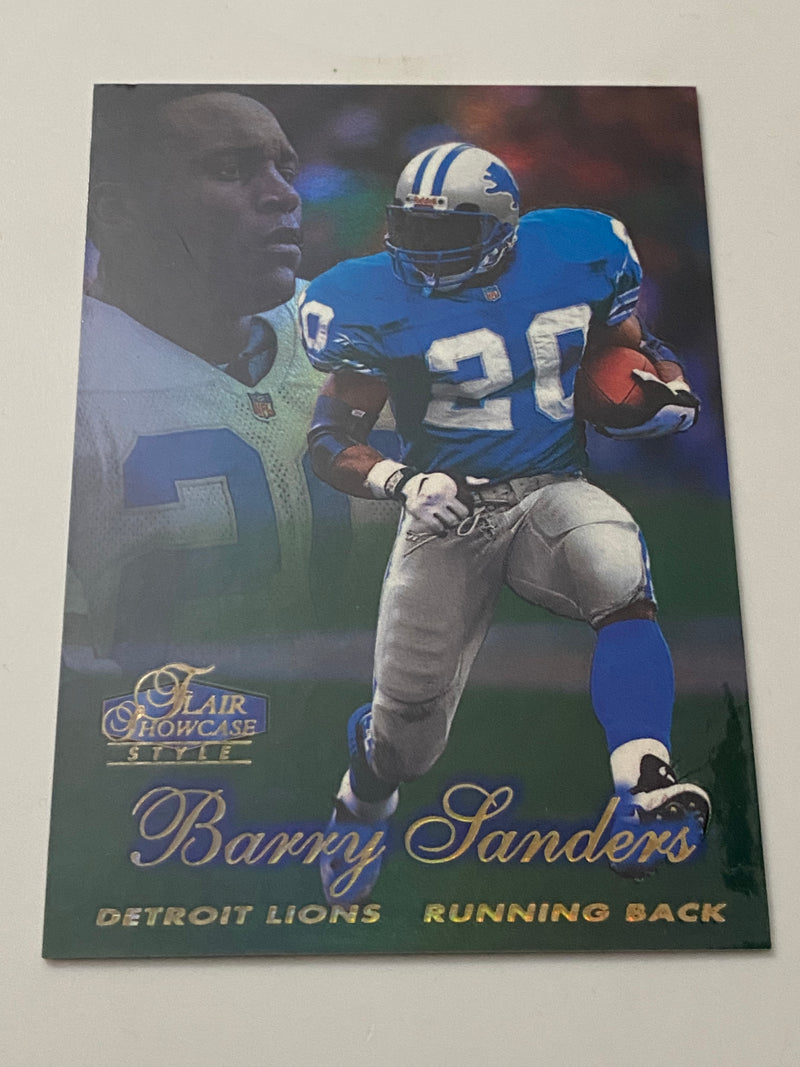 1998 Flair Showcase Row 2 #20 Barry Sanders