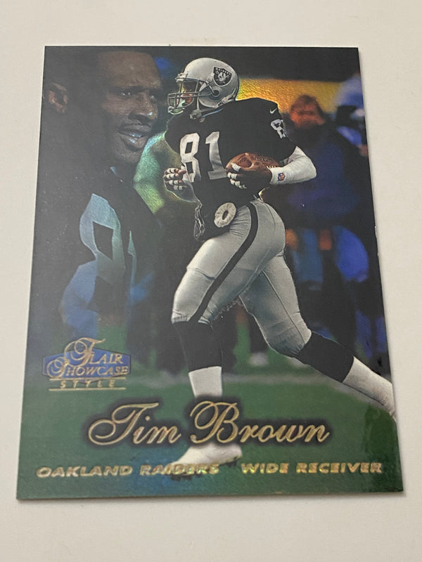 1998 Flair Showcase Row 2 #53 Tim Brown