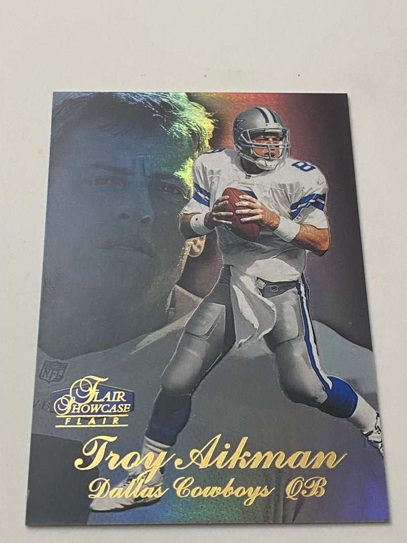 1998 Flair Showcase Row 2 #8 Troy Aikman