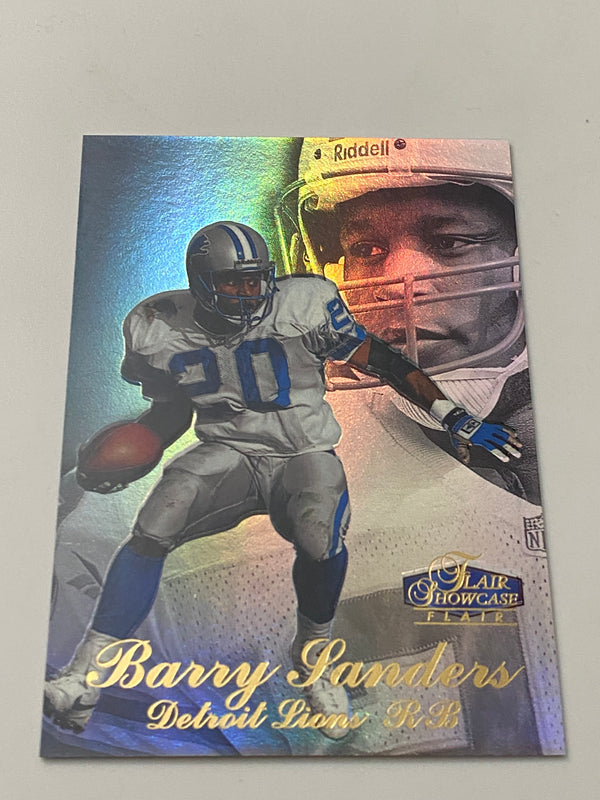 1998 Flair Showcase Row 2 #20 Barry Sanders