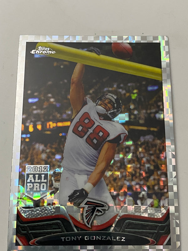 2013 Topps Chrome X-Fractor #180 Tony Gonzalez