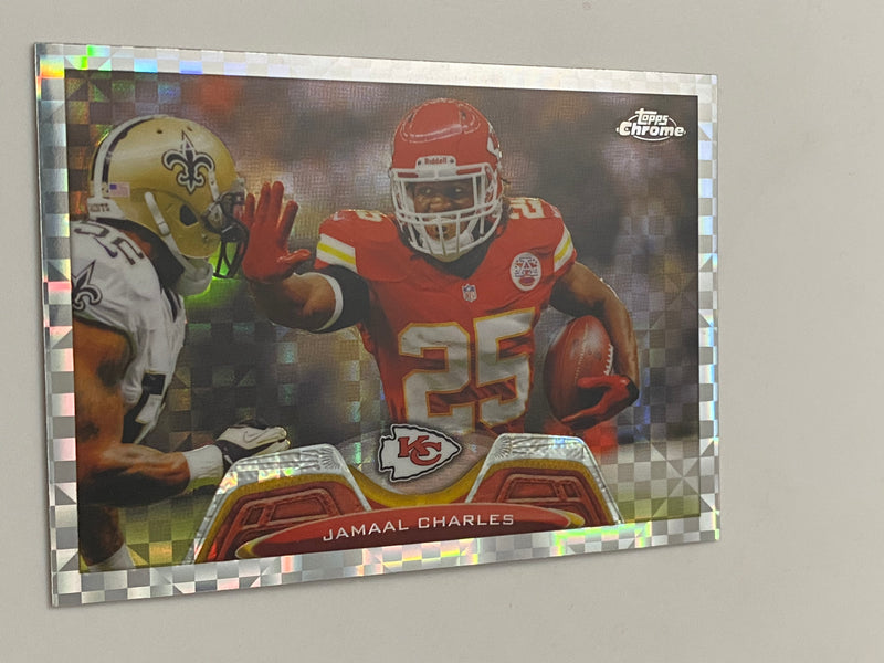 2013 Topps Chrome X-Fractor #192 Jamaal Charles