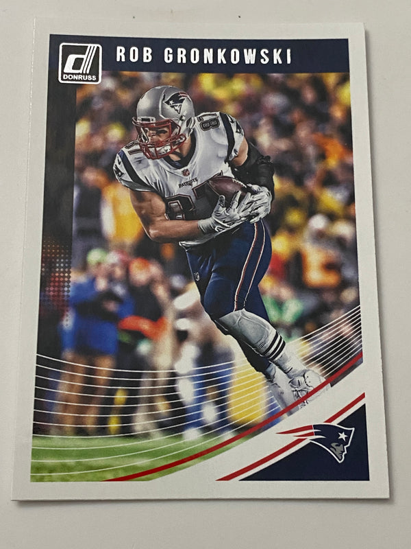 2018 Donruss #185 Rob Gronkowski