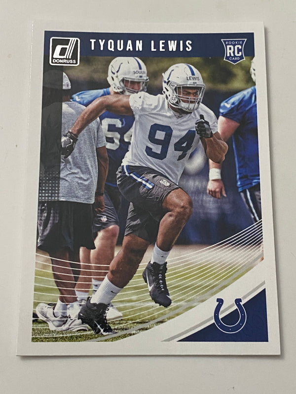 2018 Donruss #378 Tyquan Lewis RC