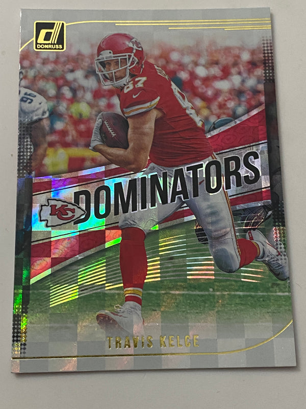 2018 Panini Donruss Dominators #D-27 Travis Kelce