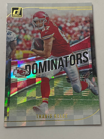 2018 Panini Donruss Dominators #D-27 Travis Kelce