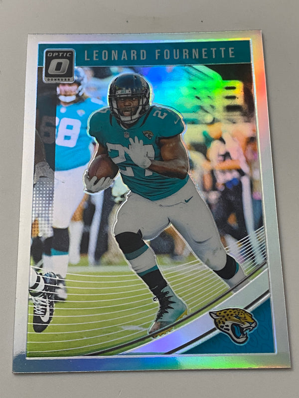 2018 Panini Donruss Optic Holo #47 Leonard Fournette