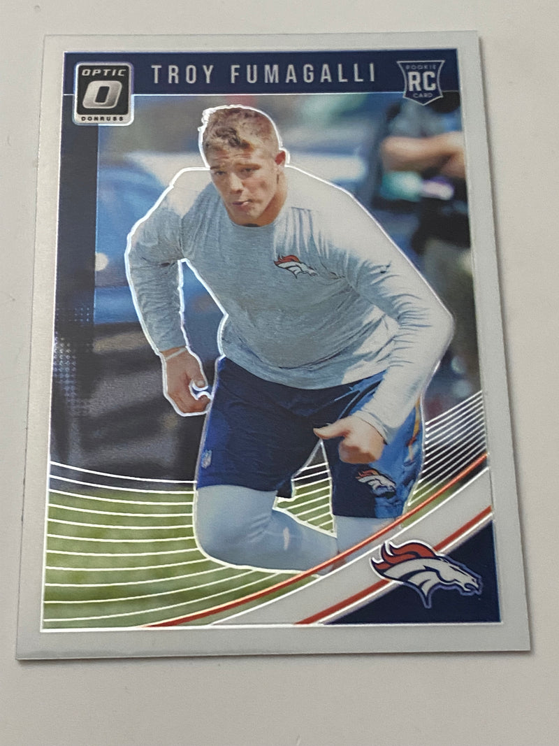 2018 Panini Donruss Optic #129 Troy Fumagalli RC