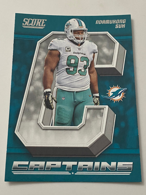 2018 Panini Score Captains #16 Ndamukong Suh