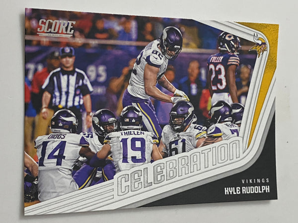 2018 Panini Score Celebration #3 Kyle Rudolph