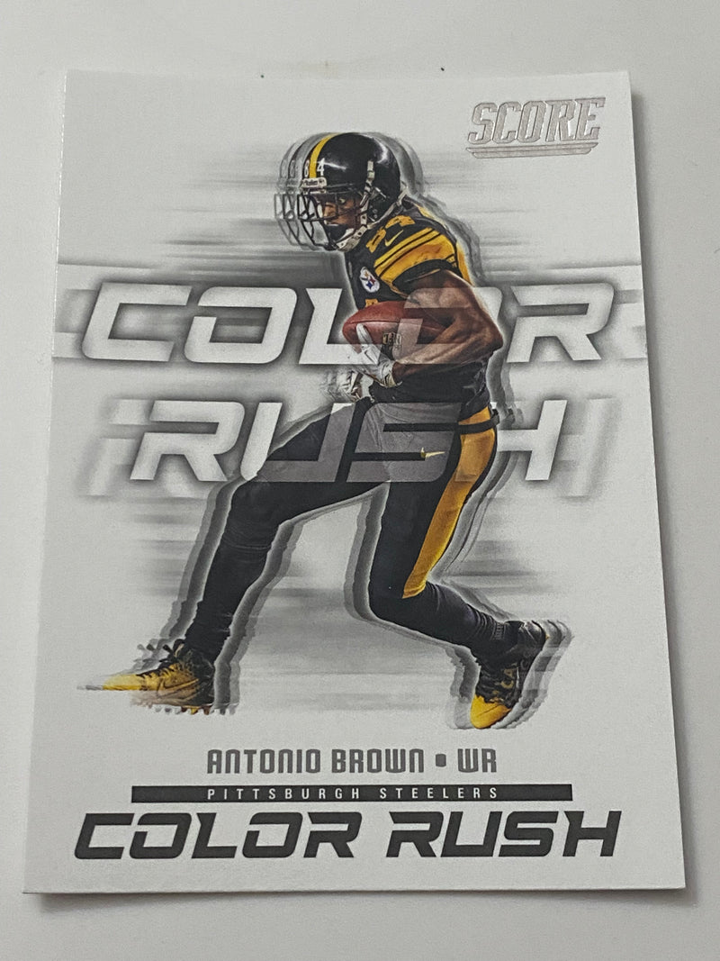 2018 Panini Score Color Rush #11 Antonio Brown