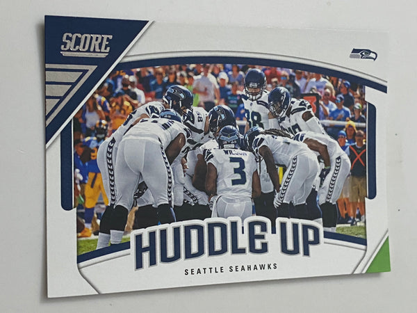 2018 Panini Score Huddle Up #7 Seattle Seahawks