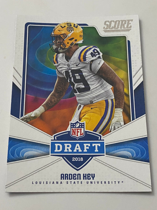 2018 Panini Score NFL Draft #9 Arden Key