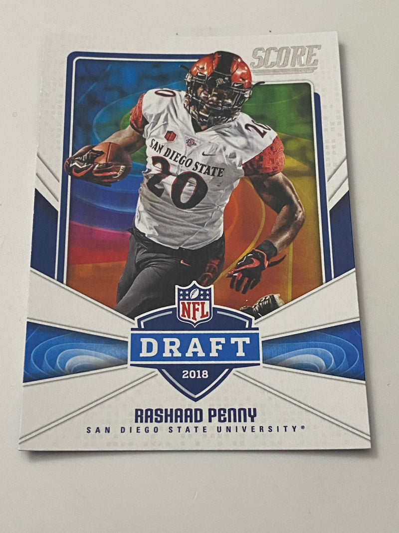 2018 Panini Score NFL Draft #30 Rashard Penny