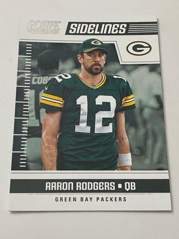 2018 Panini Score Sidelines #14 Aaron Rodgers