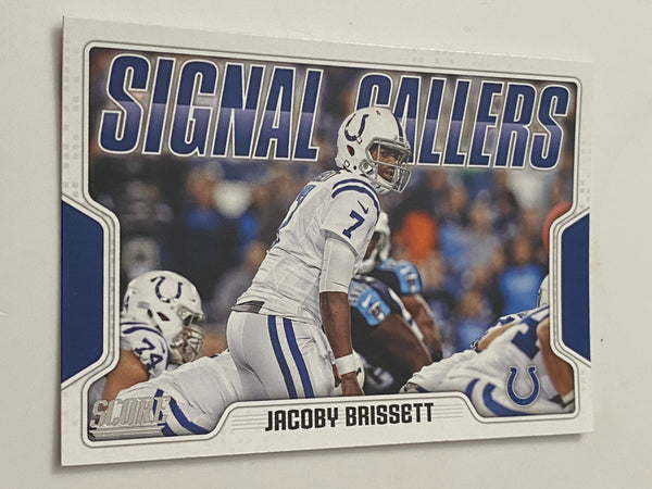 2018 Panini Score Signal Callers #13 Jacoby Brissett