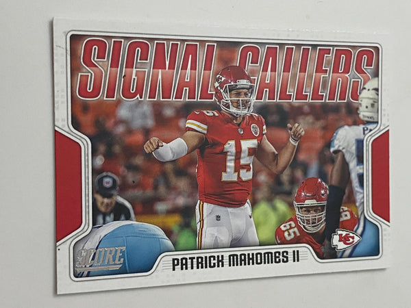 2018 Panini Score Signal Callers #16 Patrick Mahomes II