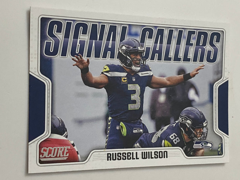 2018 Panini Score Signal Callers #27 Russell Wilson