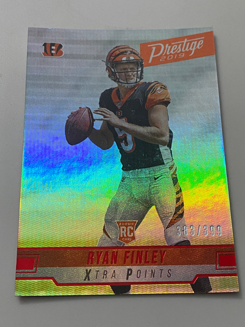 2019 Panini Prestige Xtra Points Red /399 #249 Ryan Finley RC