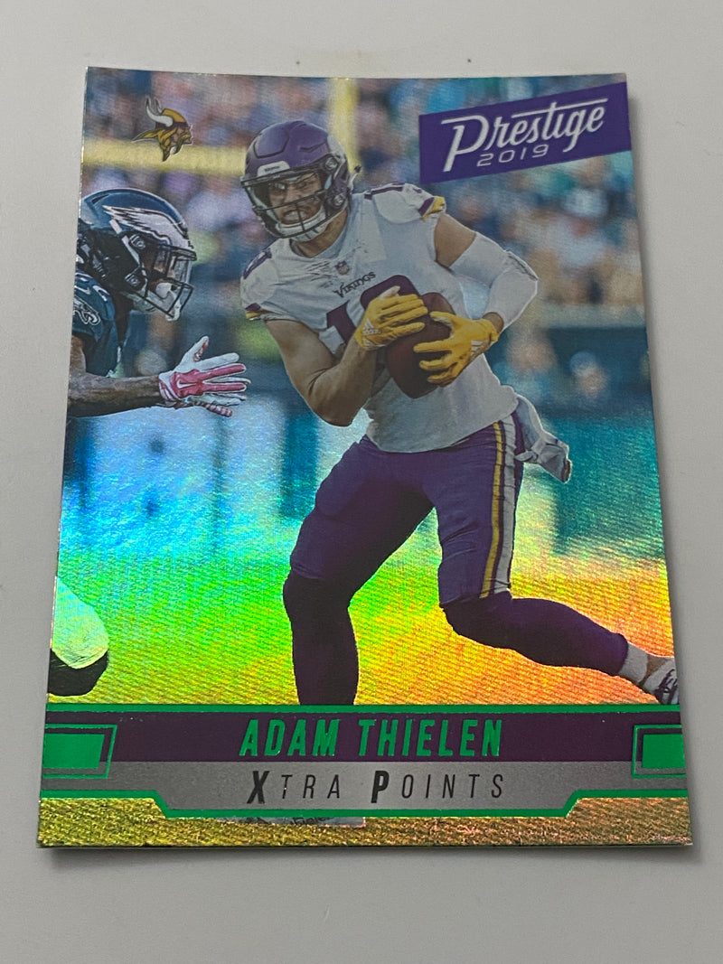 2019 Panini Prestige Xtra Points Green #18 Adam Thielen