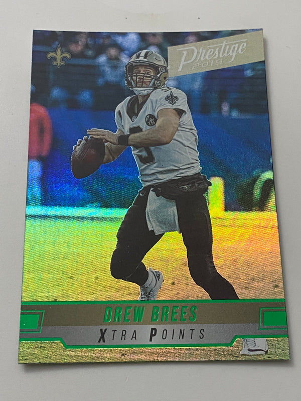 2019 Panini Prestige Xtra Points Green #24 Drew Brees