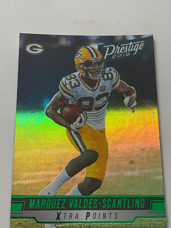 2019 Panini Prestige Xtra Points Green #76 Marquez Valdes-Scantling