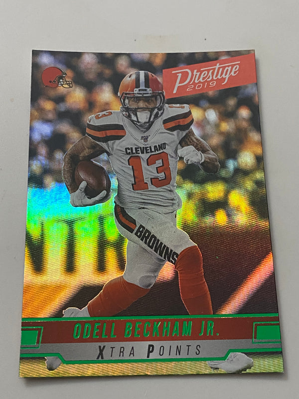 2019 Panini Prestige Xtra Points Green #110 Odell Beckham Jr.