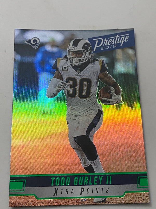 2019 Panini Prestige Xtra Points Green #167 Todd Gurley II