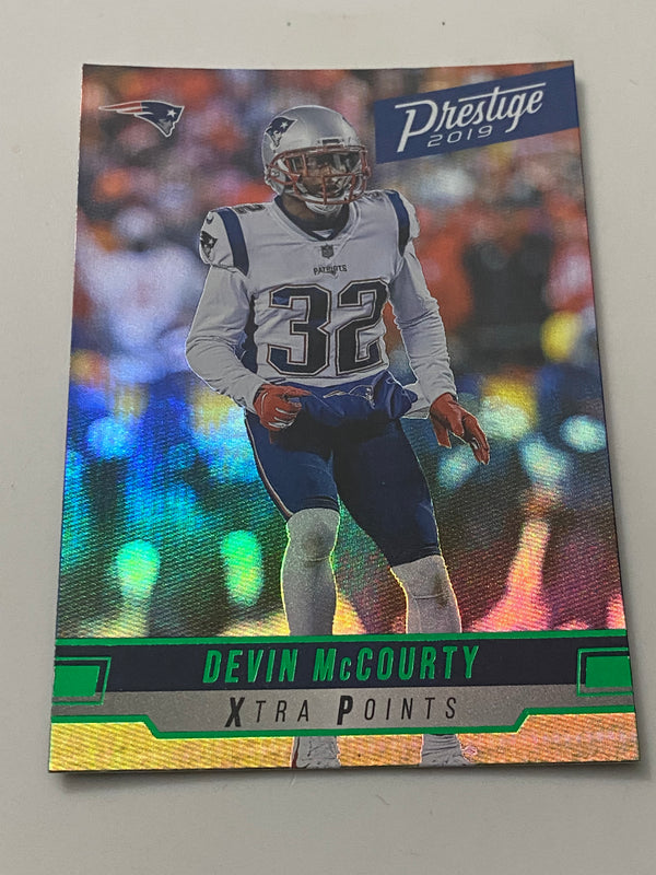 2019 Panini Prestige Xtra Points Green #195 Devin McCourty