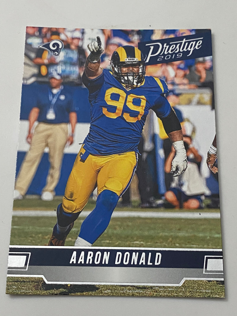 2019 Panini Prestige #190 Aaron Donald