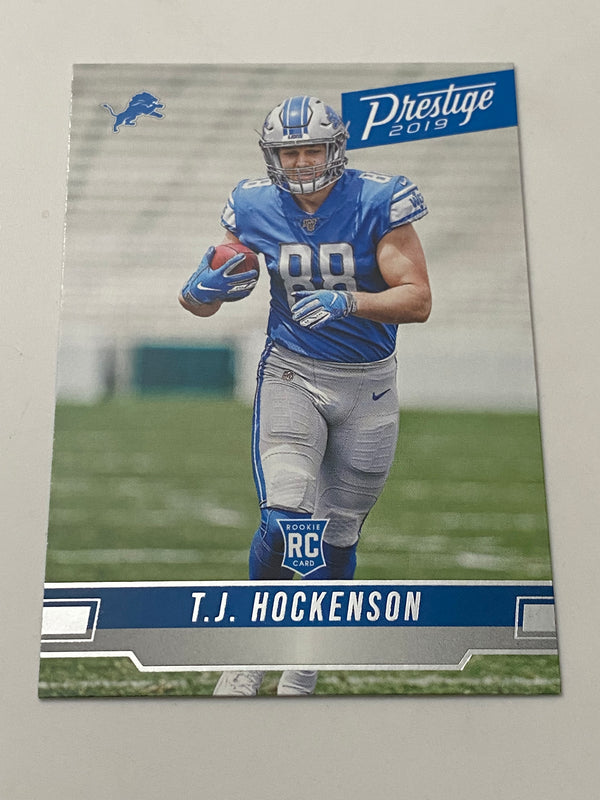 2019 Panini Prestige #220 T. J. Hockenson RC