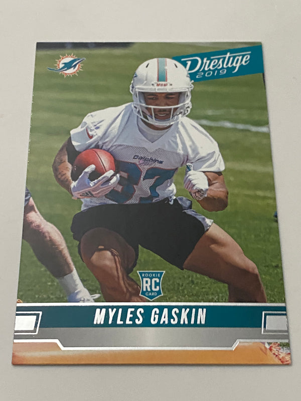 2019 Panini Prestige #227 Myles Gaskin RC