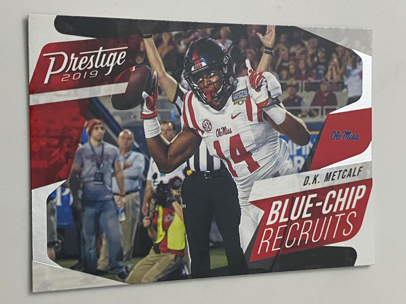 2019 Panini Prestige Blue-Chip Recruits #BC-DM DK Metcalf