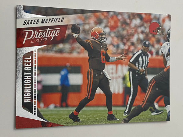 2019 Panini Prestige Highlight Reel #HH-BM Baker Mayfield