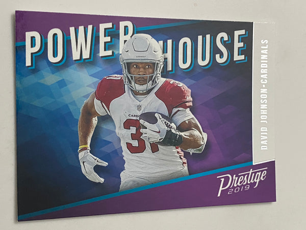 2019 Panini Prestige Power House #PH-DJ David Johnson