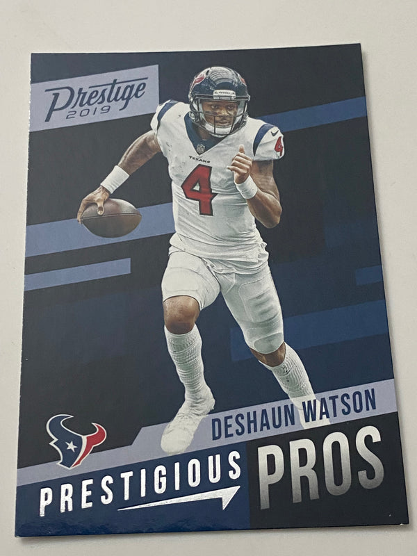 2019 Panini Prestige Prestigious Pros #PP-DW Deshaun Watson