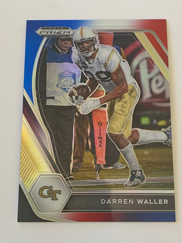 2021 Panini Prizm Draft Picks Red White Blue #44 Darren Waller