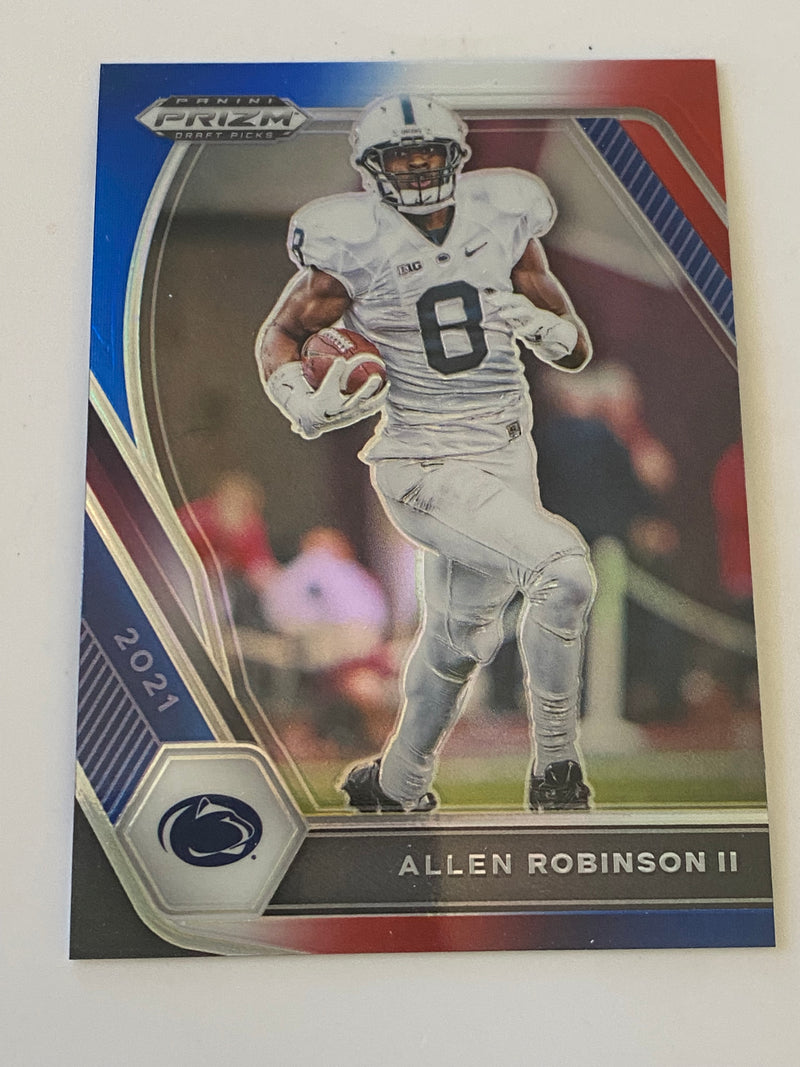 2021 Panini Prizm Draft Picks Red White Blue #41 Allen Robinson