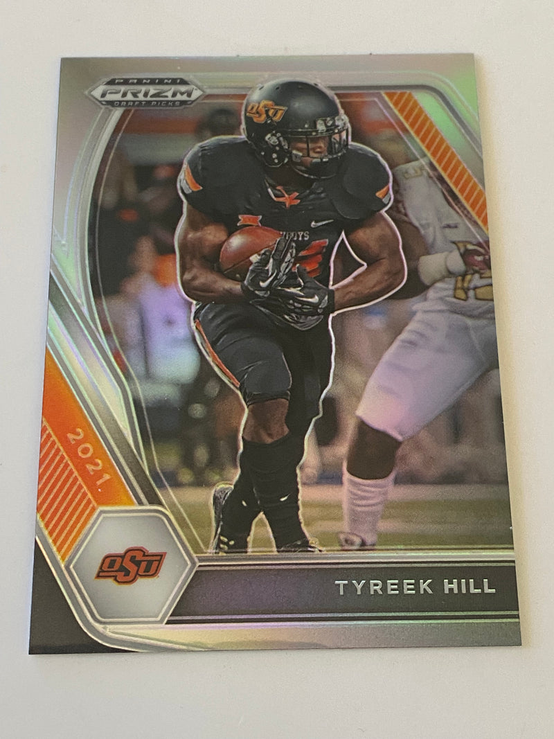 2021 Panini Prizm Draft Picks Silver #59 Tyreek hill