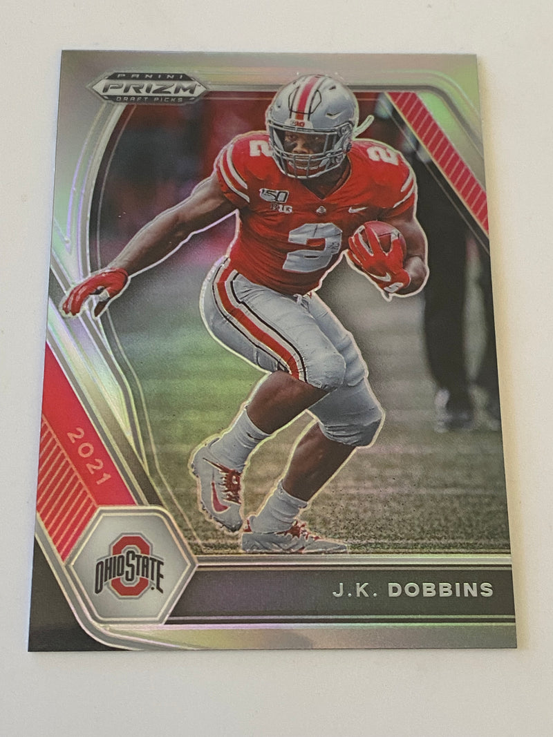 2021 Panini Prizm Draft Picks Silver #78 J. K. Dobbins