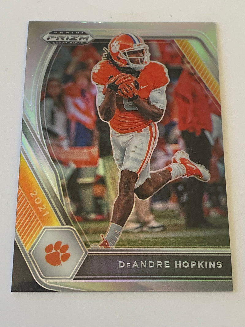 2021 Panini Prizm Draft Picks Silver #35 DeAndre Hopkins