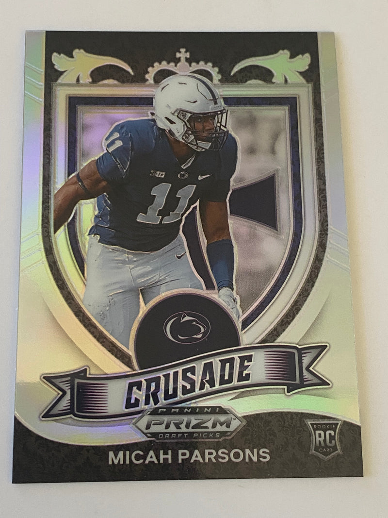 2021 Panini Prizm Draft Picks Silver #175 Micah Parsons RC