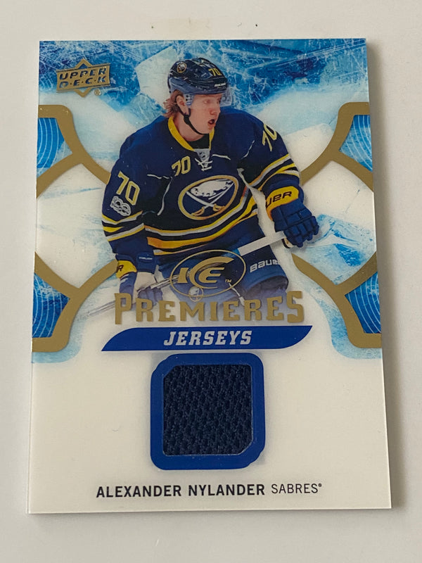 2017-18 Upper Deck Ice Premieres Jerseys Jersey #IPJ-AN Alexander Nylander