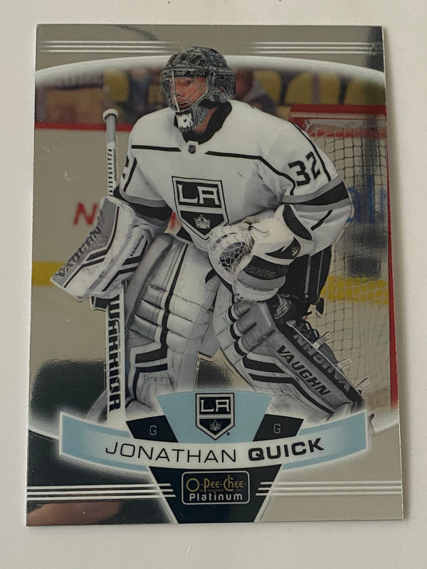 2019-20 O-Pee-Chee Platinum #40 Jonathan Quick