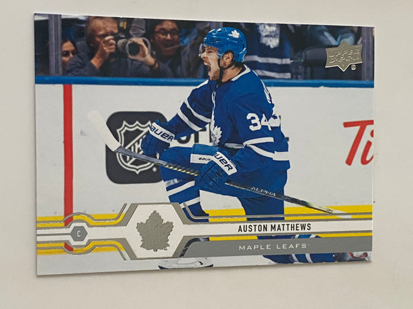 2019-20 Upper Deck #1 Auston Matthews