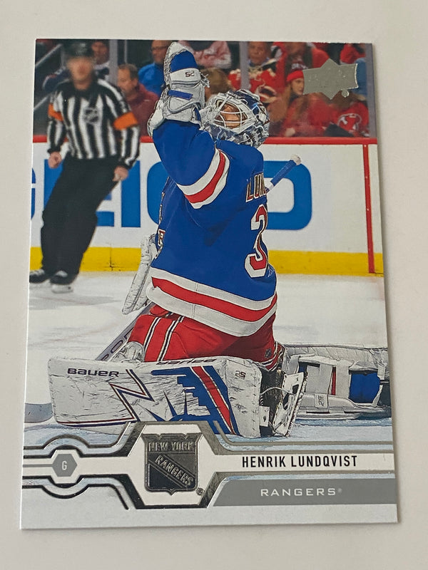 2019-20 Upper Deck #90 Henrik Lundqvist