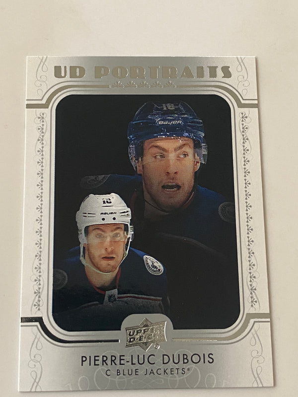 2019-20 Upper Deck UD Portraits #P-6 Pierre-Luc Dubois