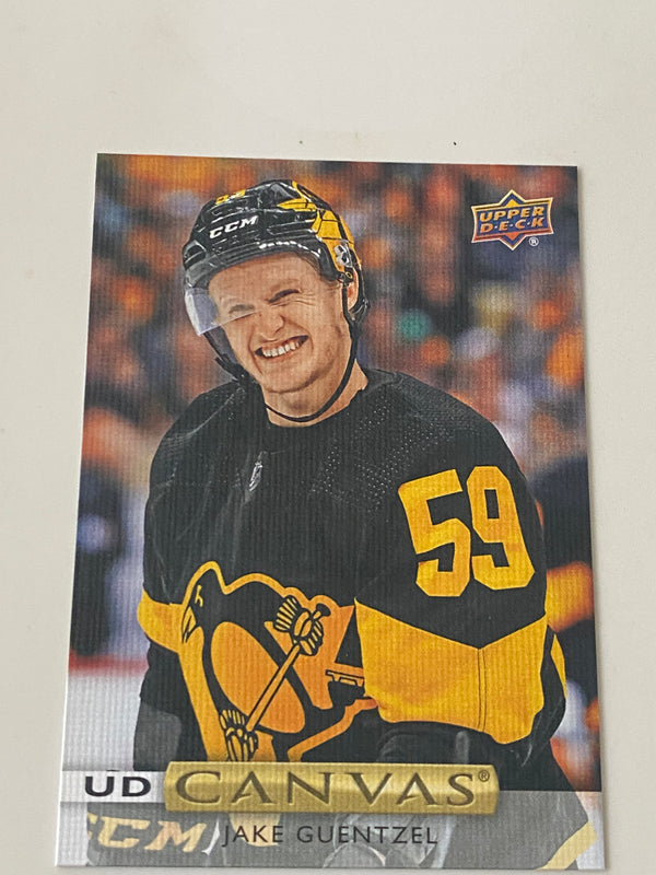 2019-20 Upper Deck UD Canvas #C45 Jake Guentzel