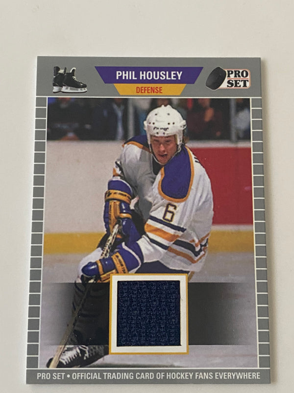 2021-22 Pro Set Memorabilia Silver Game Used Jersey #PSM-66 Phil Housley